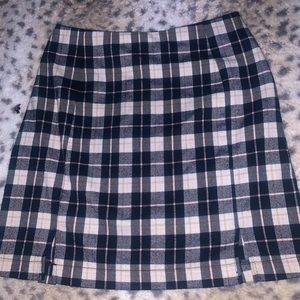 Plaid skirt